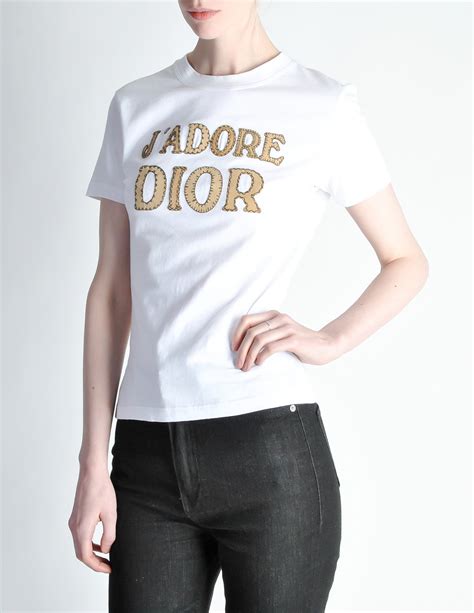 tee shirt christian dior femme|Christian Dior t shirts price.